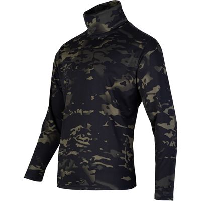 Maglia a maniche lunghe TACTICAL ROLLNECK VCAM BLACK