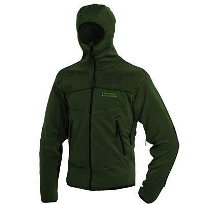 Giacca con cappuccio SNEAKER Polartec® alpine green