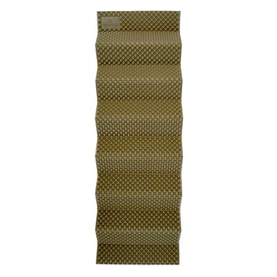 Materassino pieghevole in schiuma CIRRUS Regular khaki/alu con custodia WARMPEACE W-4486-K 2