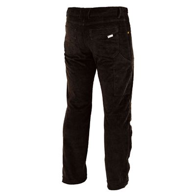 Pantaloni in velluto a coste DRIFT marrone scuro WARMPEACE W-4541-B 2