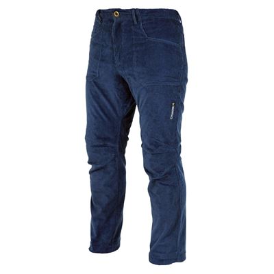 Pantaloni in velluto a coste DRIFT majolica blue