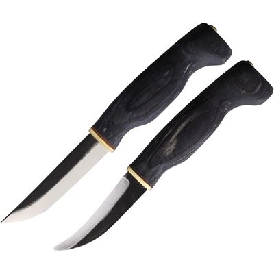 Coltello BLACK FOREST set da 2 pezzi manico in LEGNO