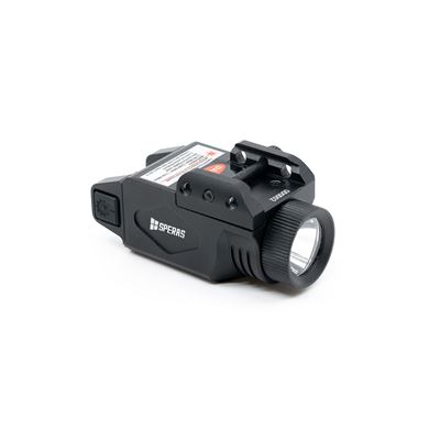 Torcia WL20 ricaricabile con laser, 500 lumen