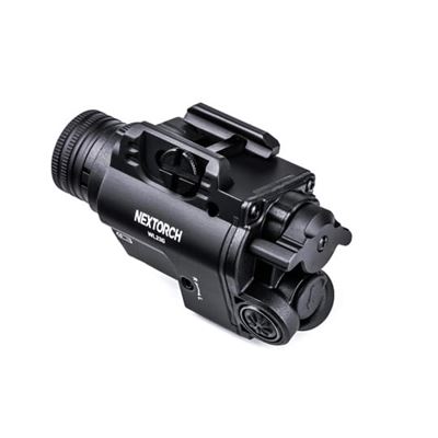 Torcia tattica NEXTORCH WL23 per pistola con laser NERO NEXTORCH WL23 3