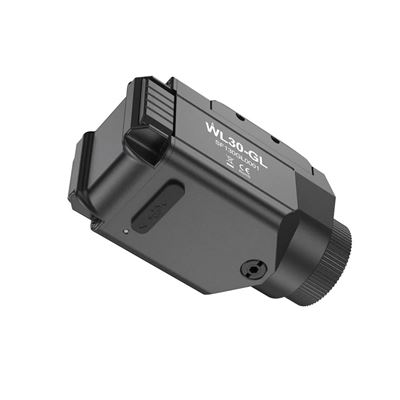 Torcia WL30 ricaricabile con laser, 650 lumen SPERAS WL30-GL-SP 5