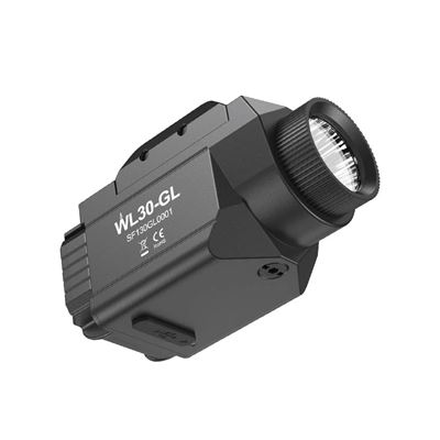 Torcia WL30 ricaricabile con laser, 650 lumen