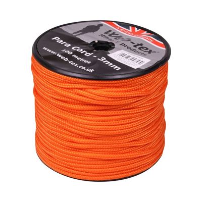 Cavo PARA ø 3 mm / 100 m NEON ORANGE