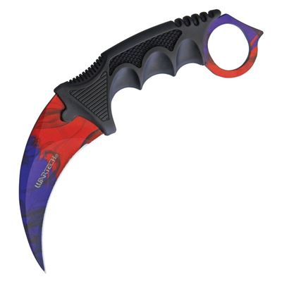 Coltello KARAMBIT lama fissa COLORATO