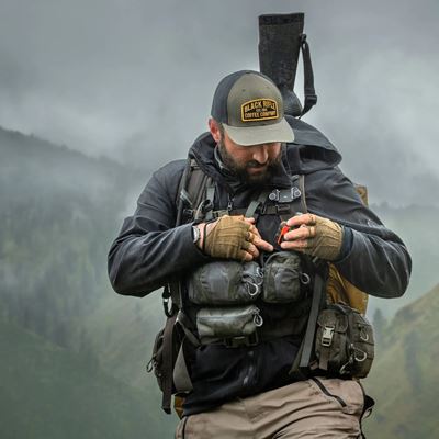 Custodia RECON universale MILITARY GREEN EBERLESTOCK ZA3MJ 2