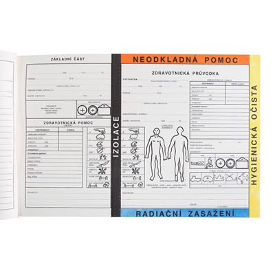 Modulo sanitario 25 fogli  895-ZP 2