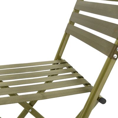 Sedia pieghevole con schienale ARMY NATURE ostatní 13437 4