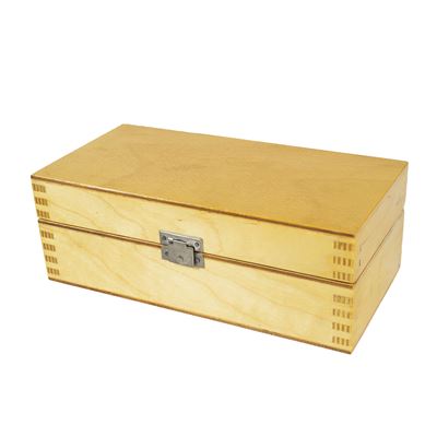 Pesi da farmacia fino a 500 g in cassetta di legno  ZL5 2