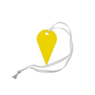 Etichetta di classificazione goccia gialla n. 9 / 20 pz.