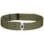 Cintura larga tipo US LC1 con fibbia metallica VERDE