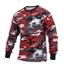 Maglia a maniche lunghe RED CAMO