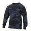 Maglia a maniche lunghe MIDNIGHT BLUE CAMO